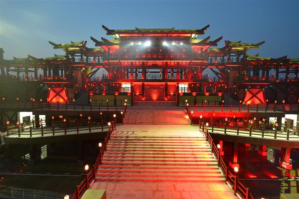 烽烟三国实景演艺舞台